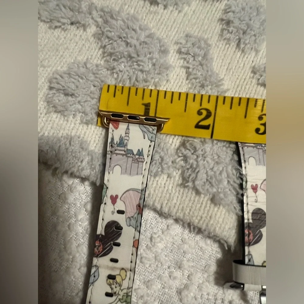 Colorful Castle Print Watch Band